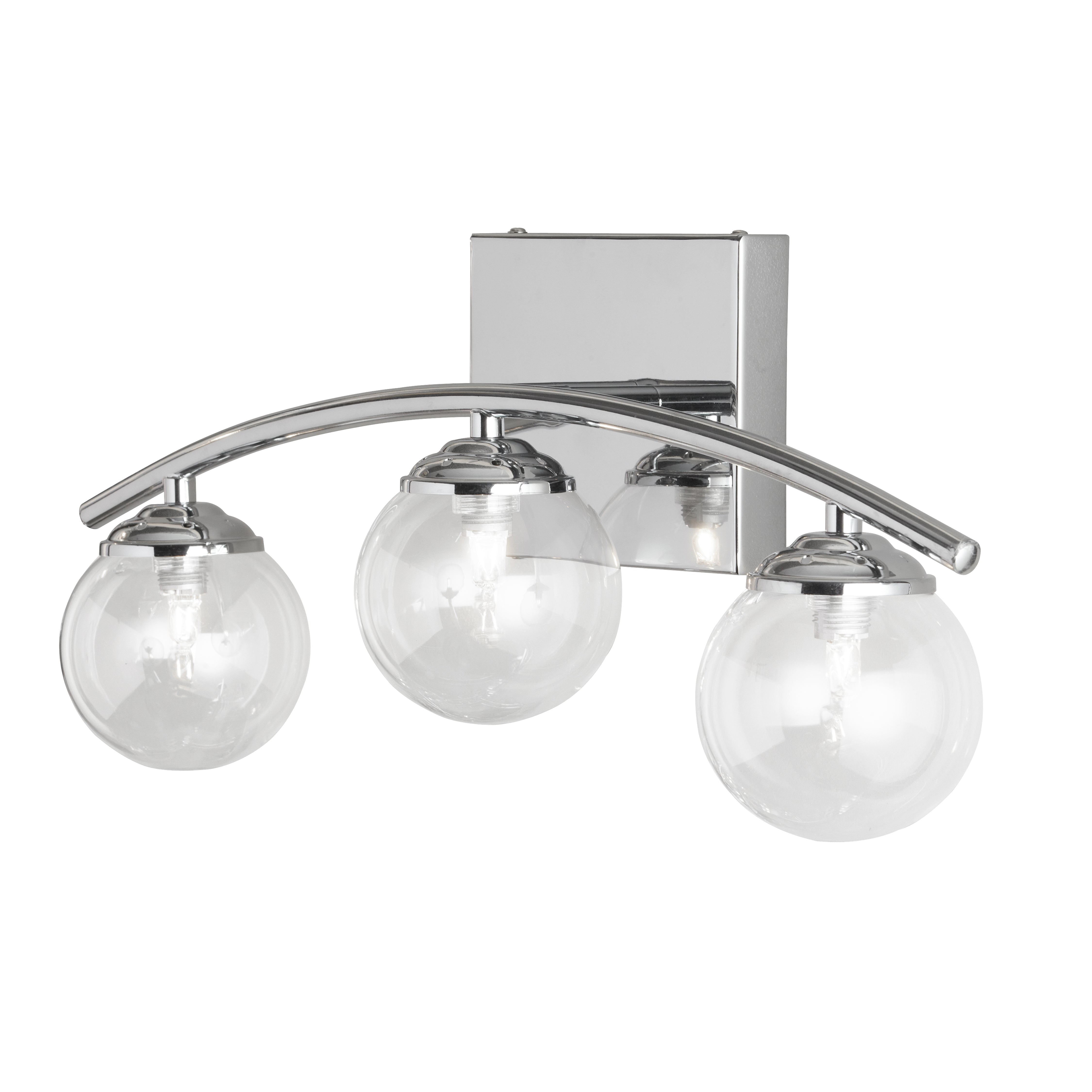 Bathroom wall sconce Chrome - V13-203W-PC | DAINOLITE