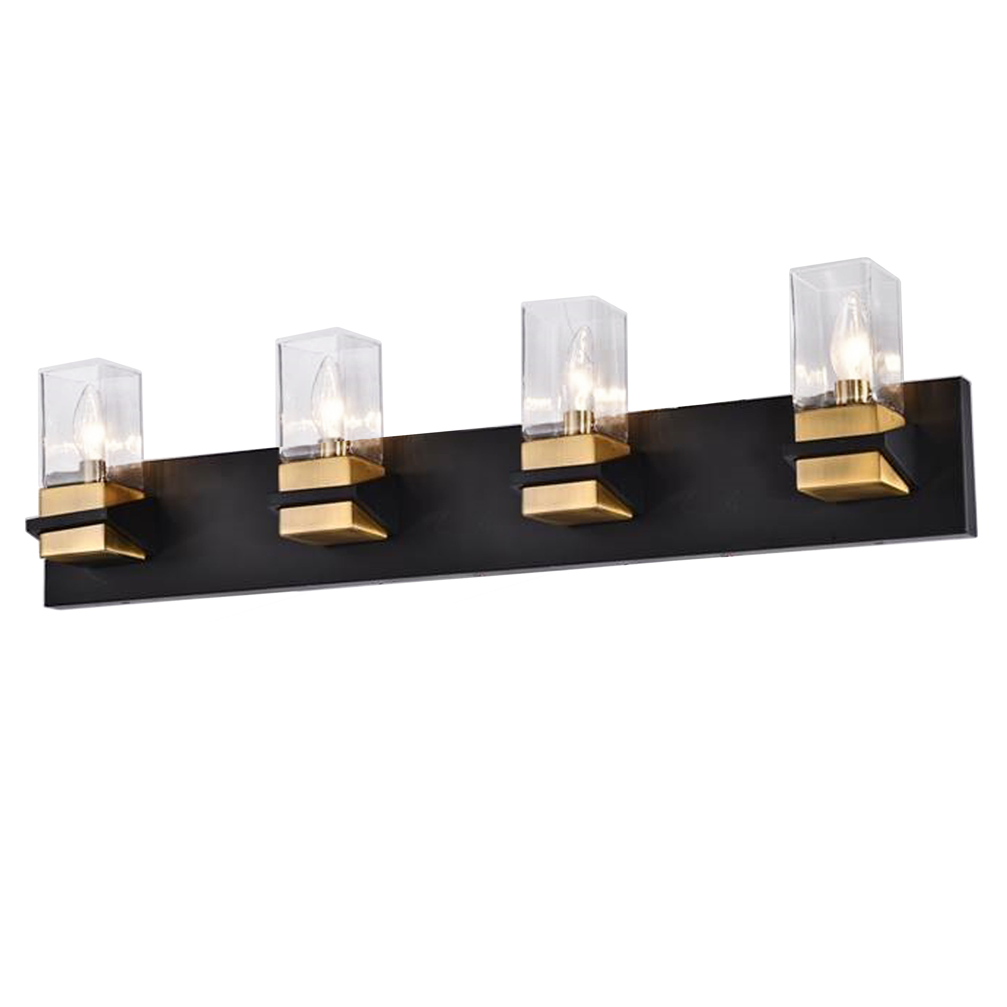 VERONICA Bathroom wall sconce Black - VER-324W-MB-AGB | DAINOLITE