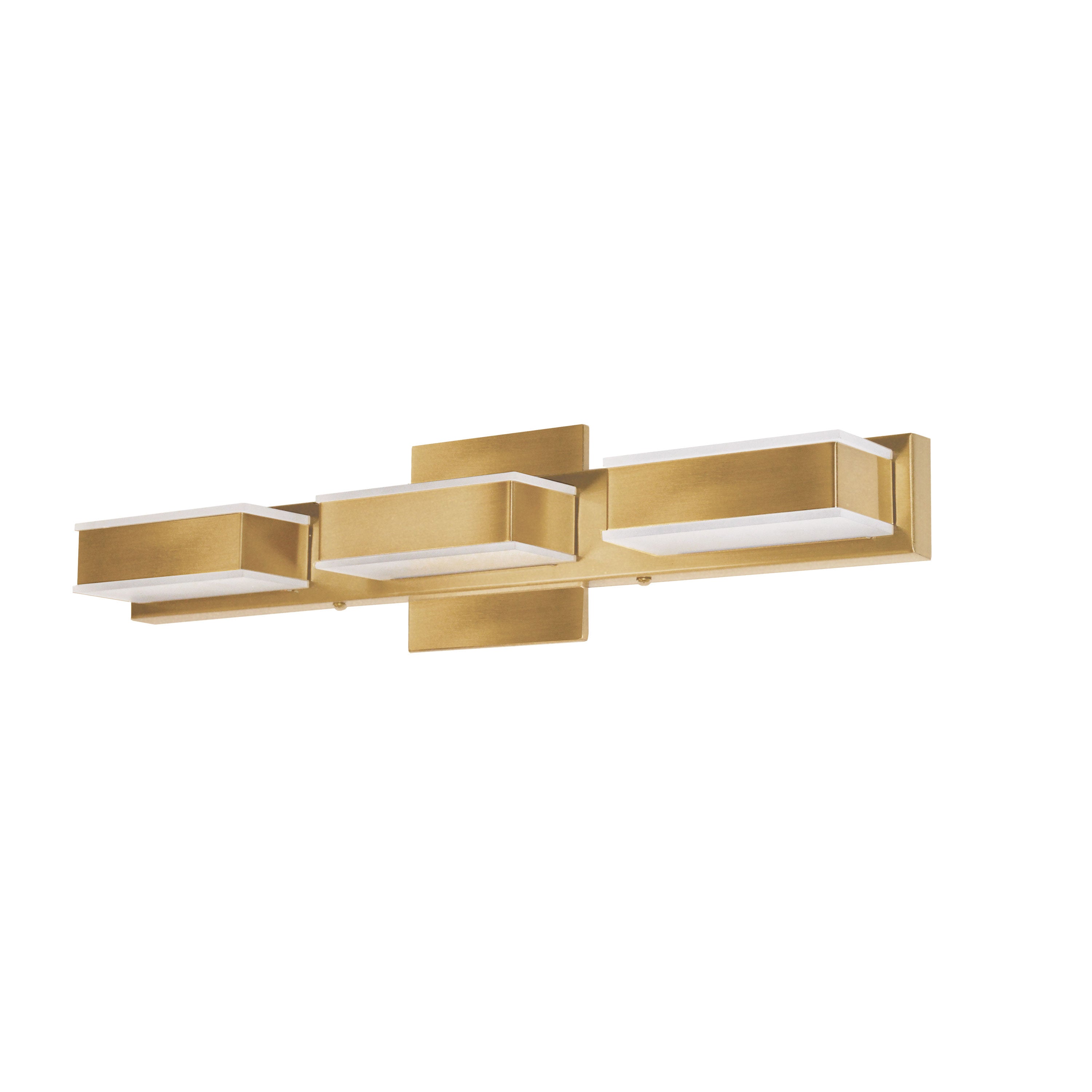 Bathroom wall sconce Gold INTEGRATED LED - VLD-215-3W-GLD | DAINOLITE
