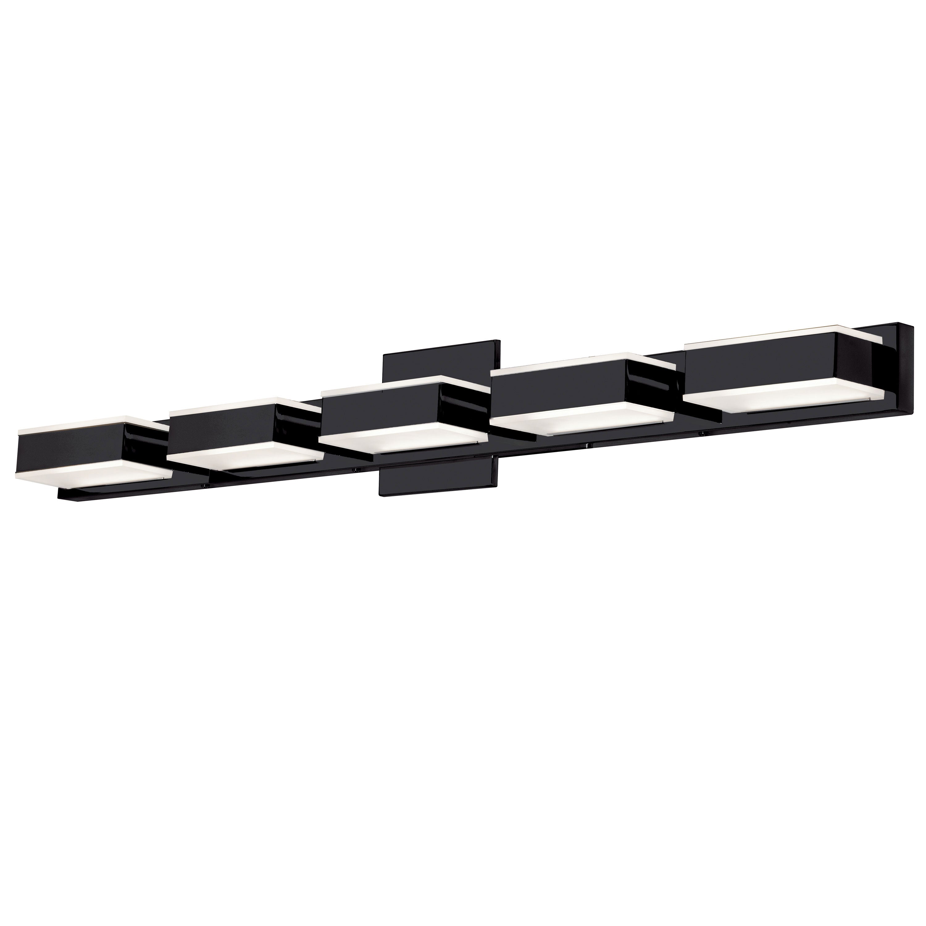 Bathroom wall sconce Black INTEGRATED LED - VLD-215-5W-MB | DAINOLITE