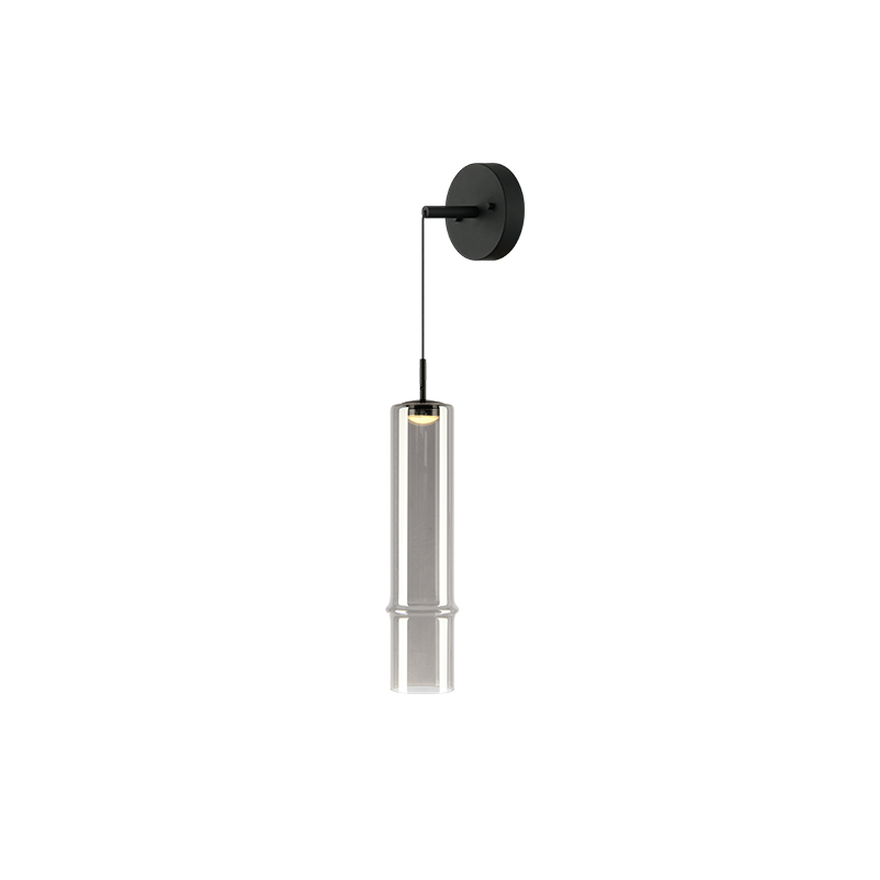 Luminaire suspendu | BAMBU - Noir
