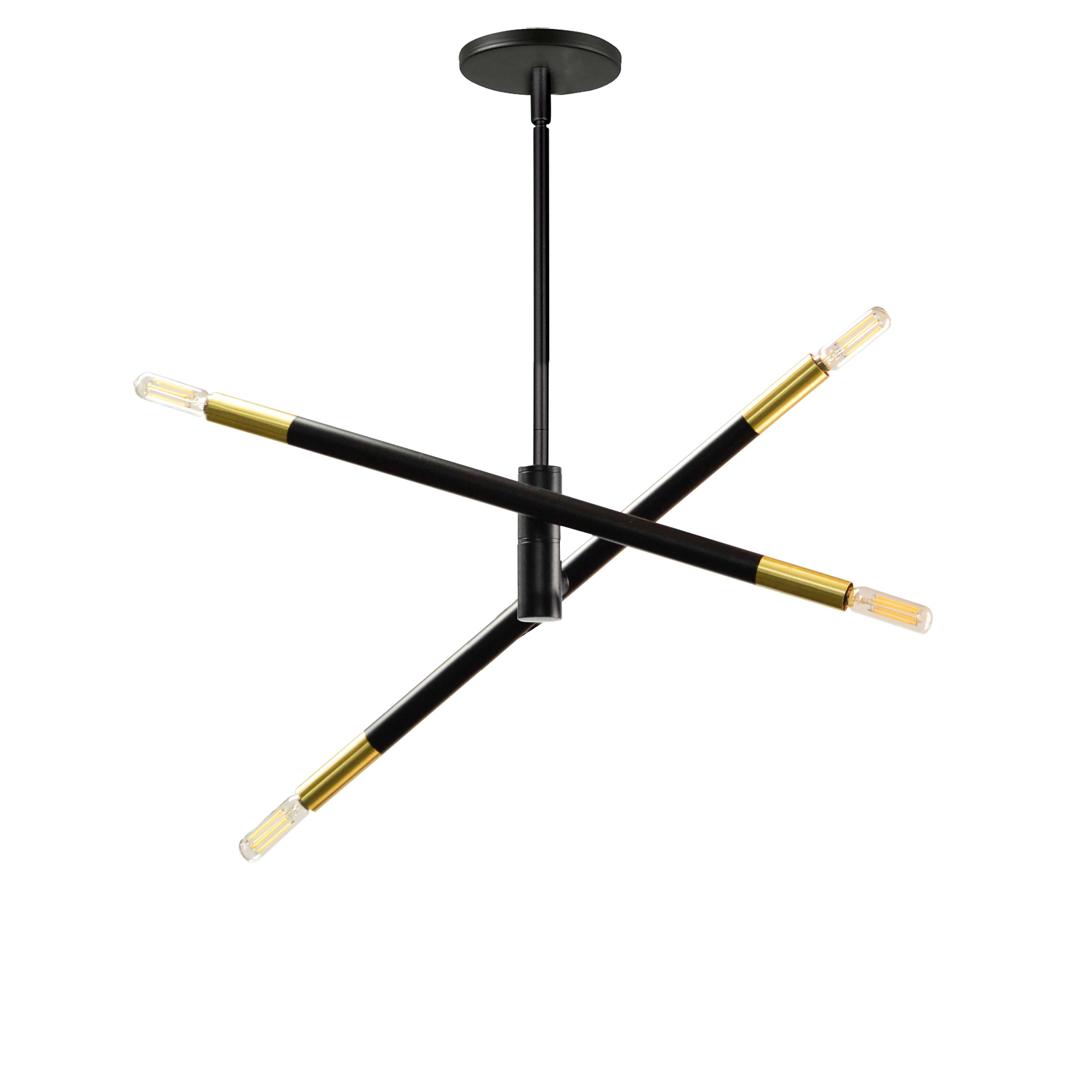 WAND Suspension Noir - WAN-244P-MB-AGB | DAINOLITE
