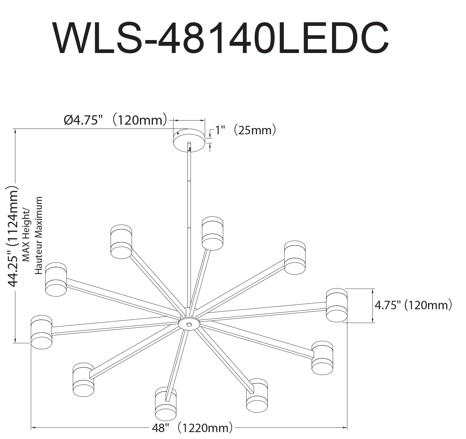 Luminaire suspendu Laiton vieilli | WILSON