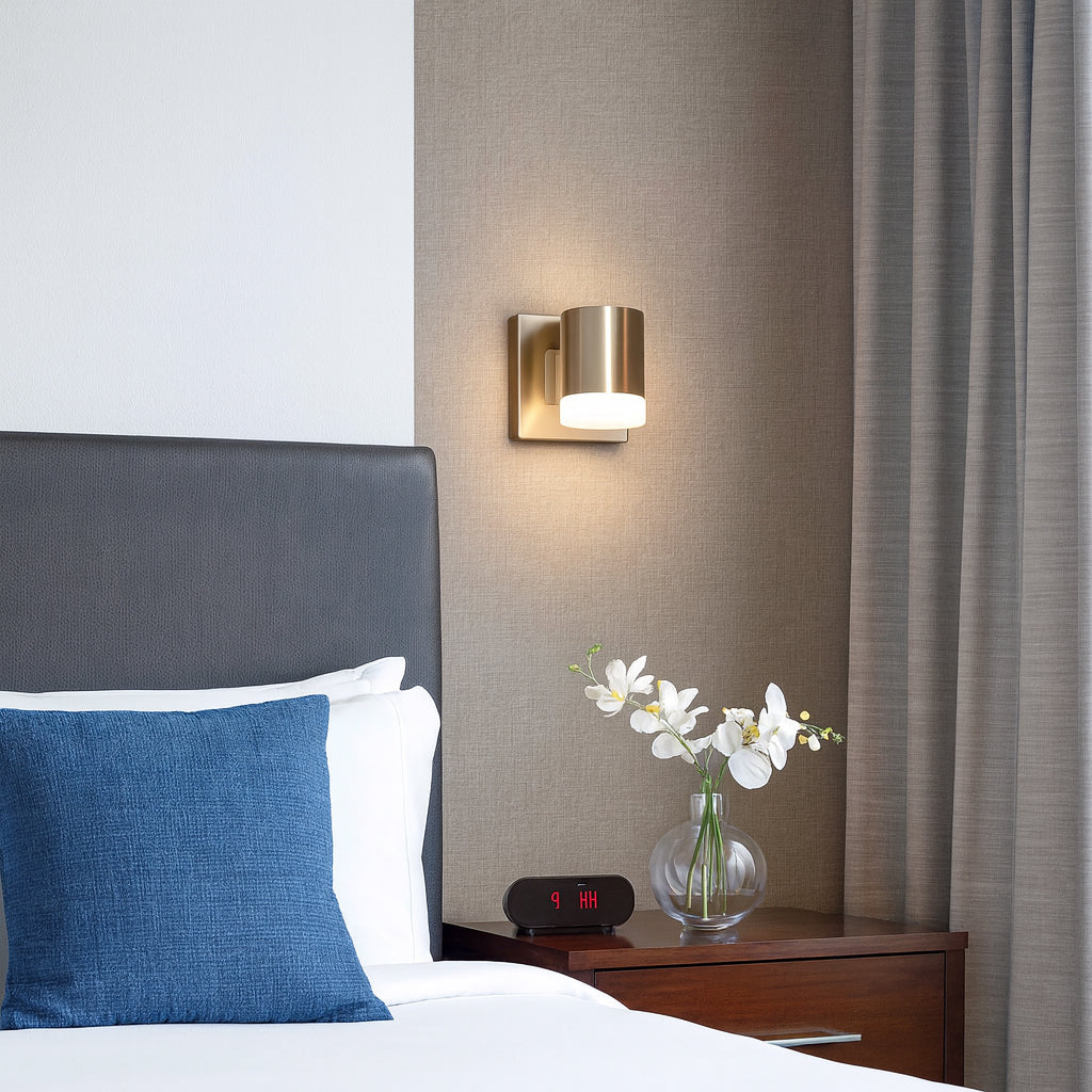 Applique murale | WILSON — 5 po × 5 po (WLS-57LEDW)