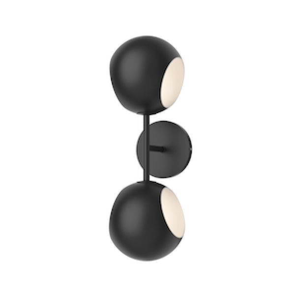 Luminaire mural Noir mat | WILLOW