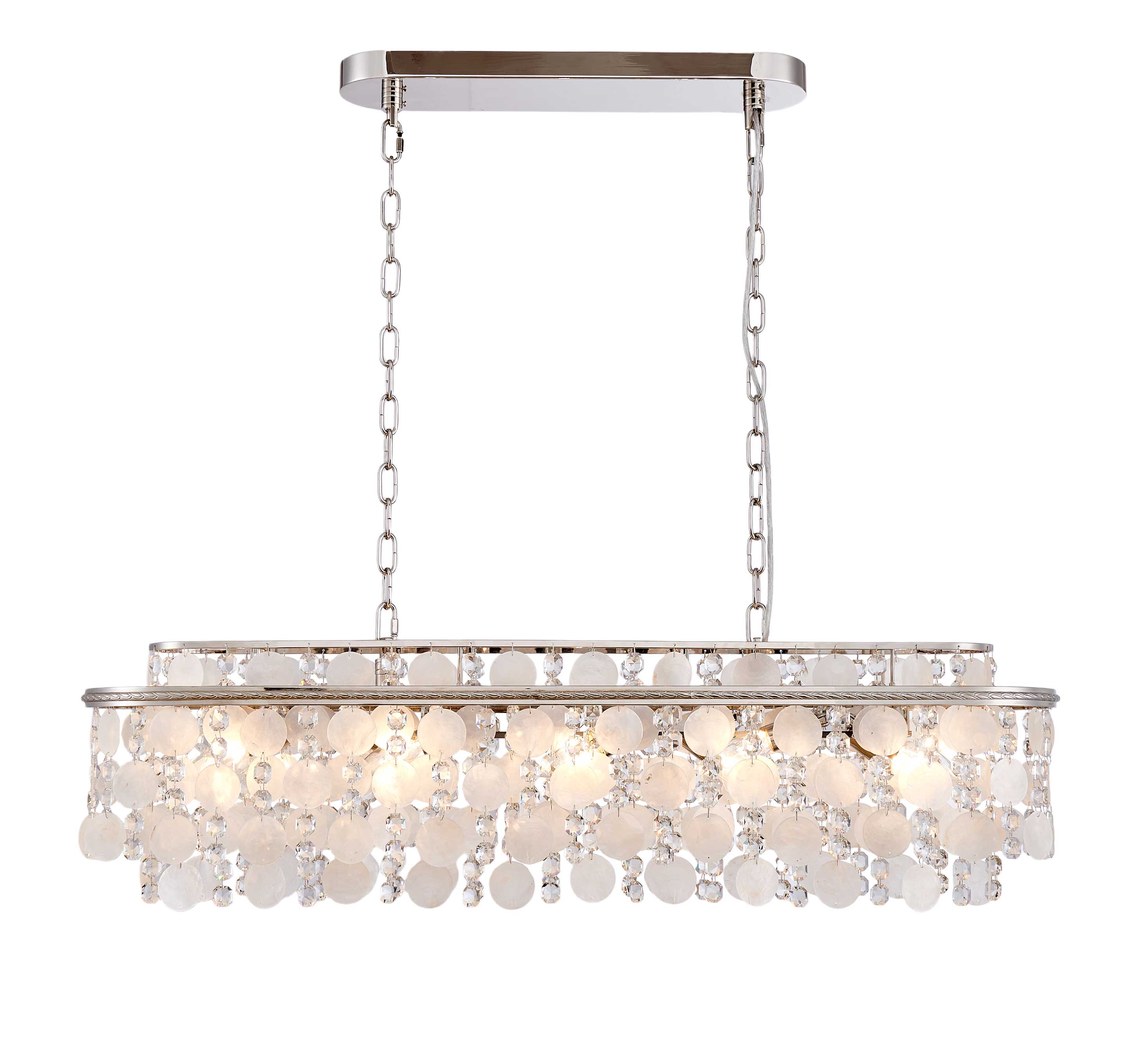 Luminaire suspendu Nickel poli | AVARA