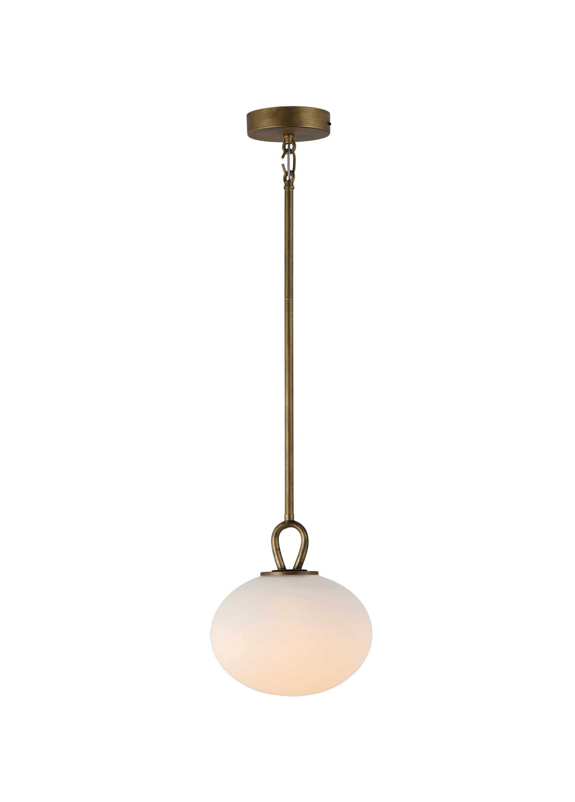 Luminaire suspendu Laiton antique | VELORA