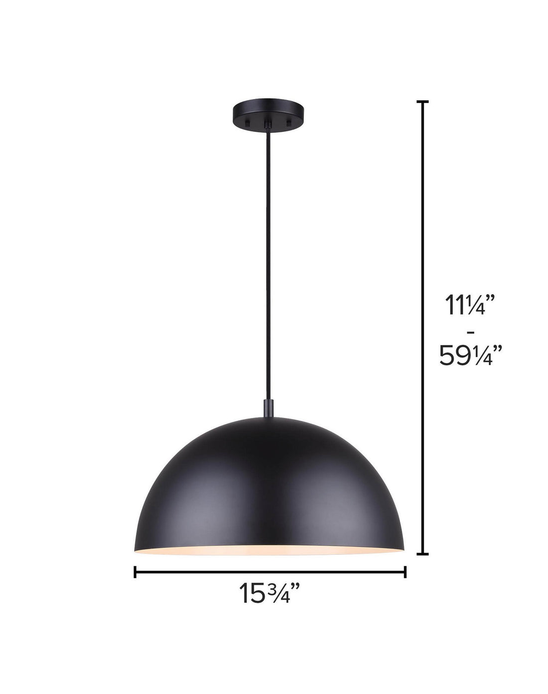 Suspension 1 lumière | Sadie
