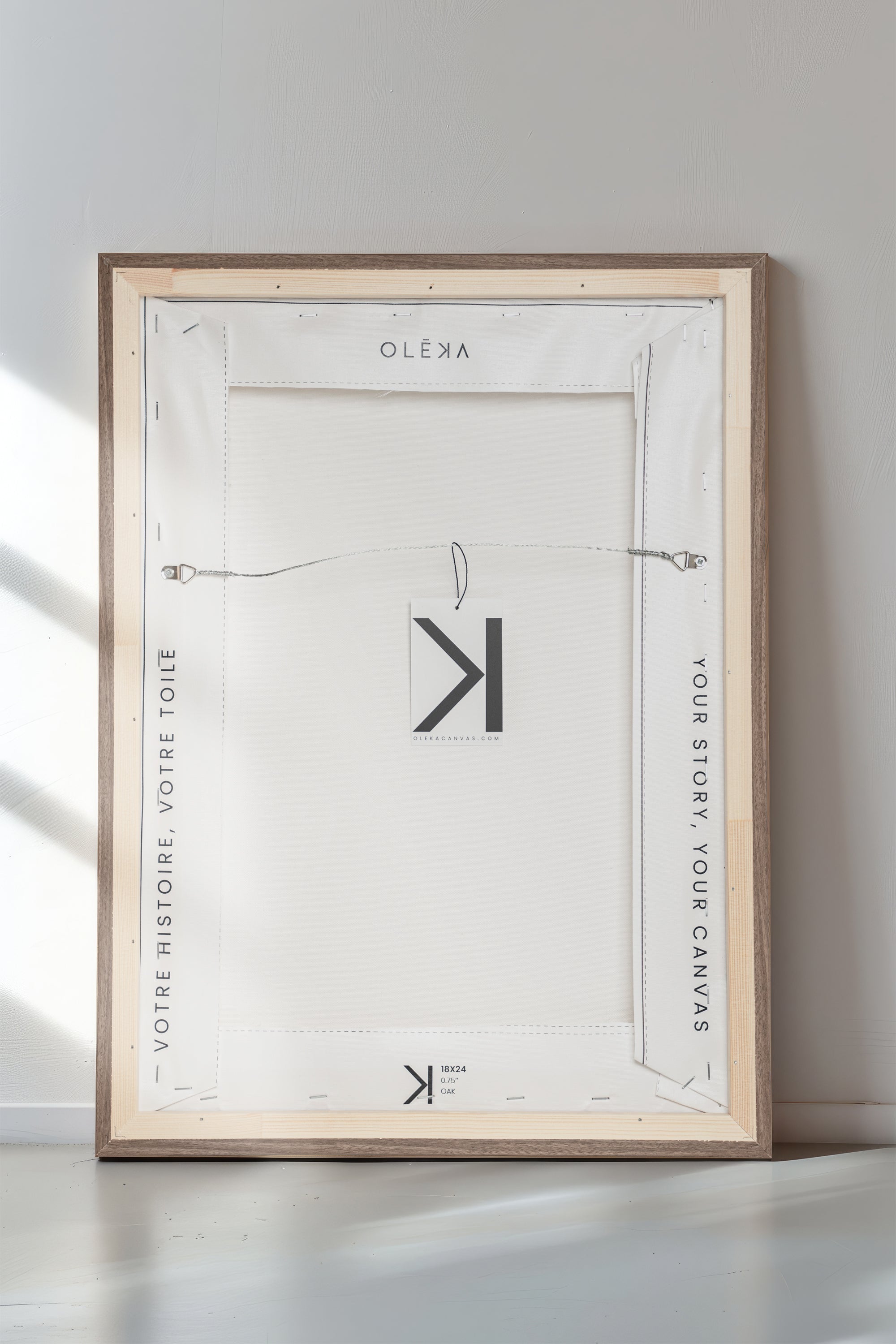 VOLÉE DE SOUVENIRS, Oeuvre sur toile étirée