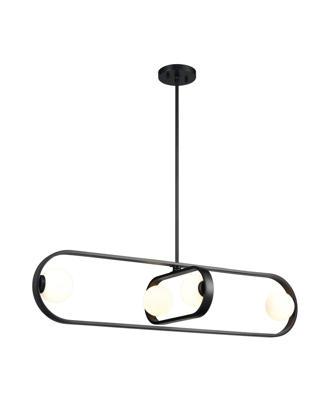 Suspension linéaire 4 lumières | Atwood