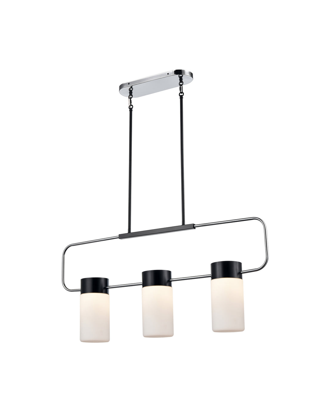Suspension linéaire 3 lumières | Tuxedo