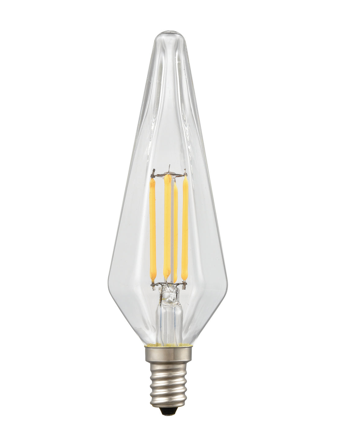 Ampoule DEL S18, 4 W, 2700 K, culot E12 (ambré)