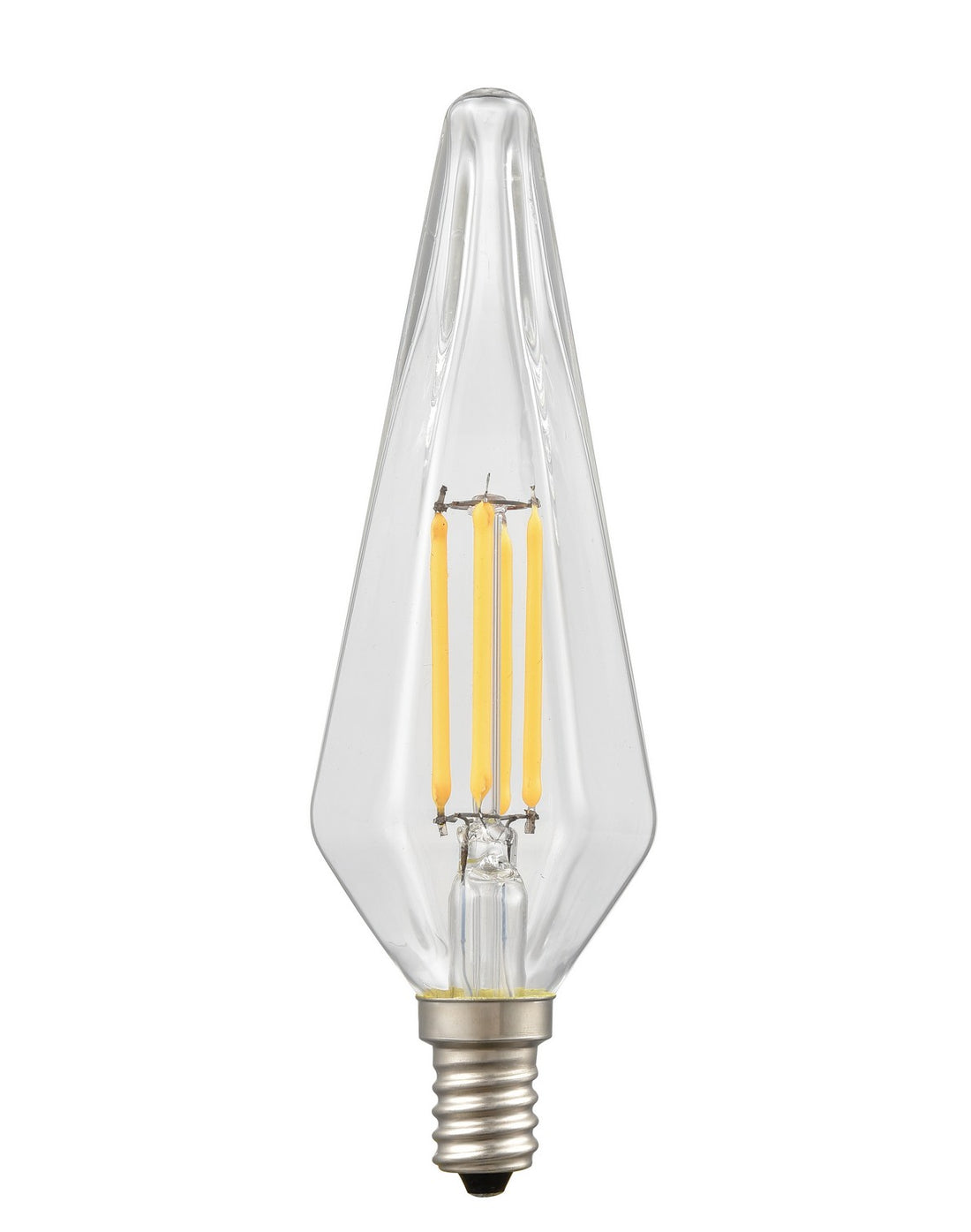 Ampoule DEL S18, 4 W, 5000 K, culot E12 (ambré)