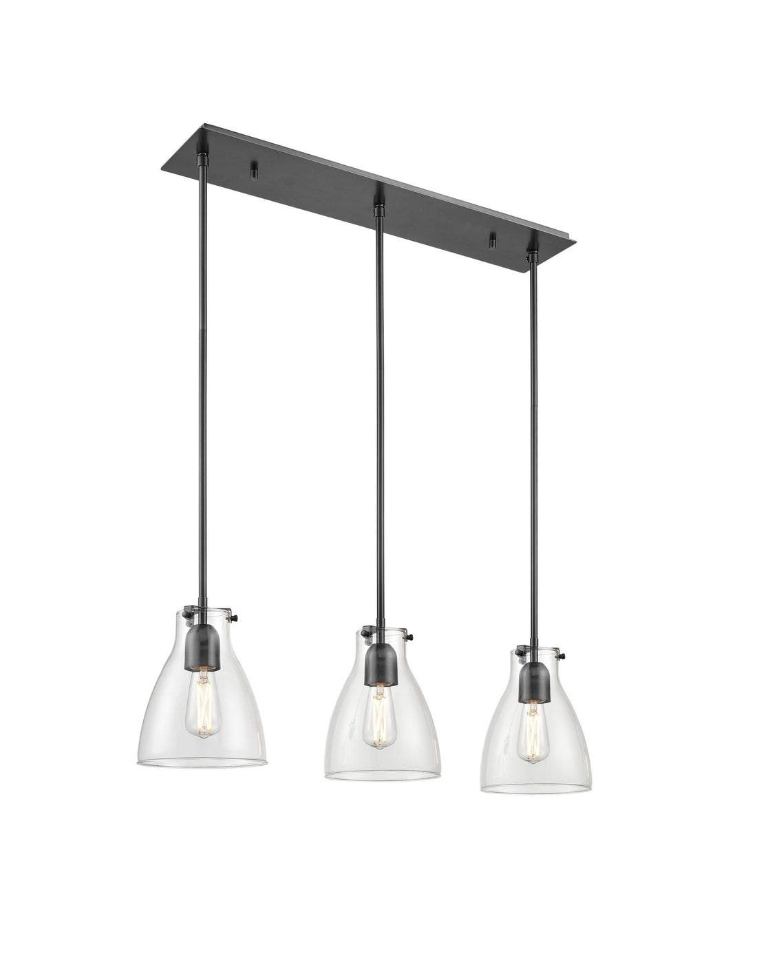 Suspension linéaire 3 lumières | Emma