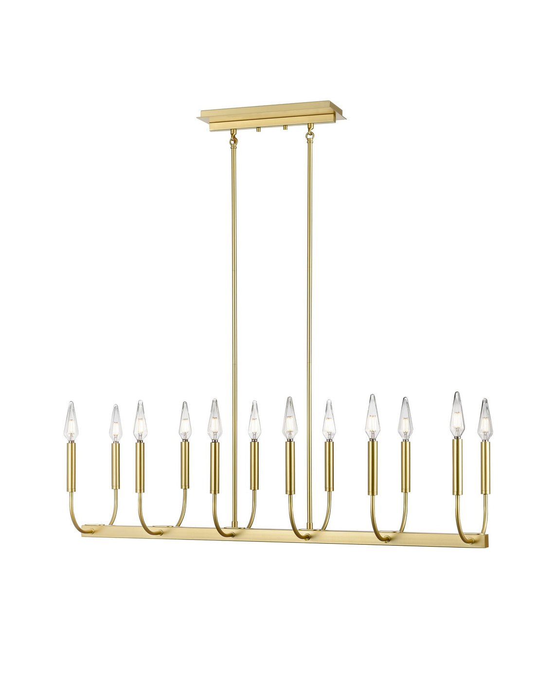 Suspension linéaire 12 lumières | Olivia