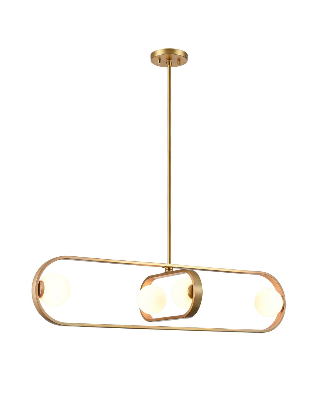 Suspension linéaire 4 lumières | Atwood