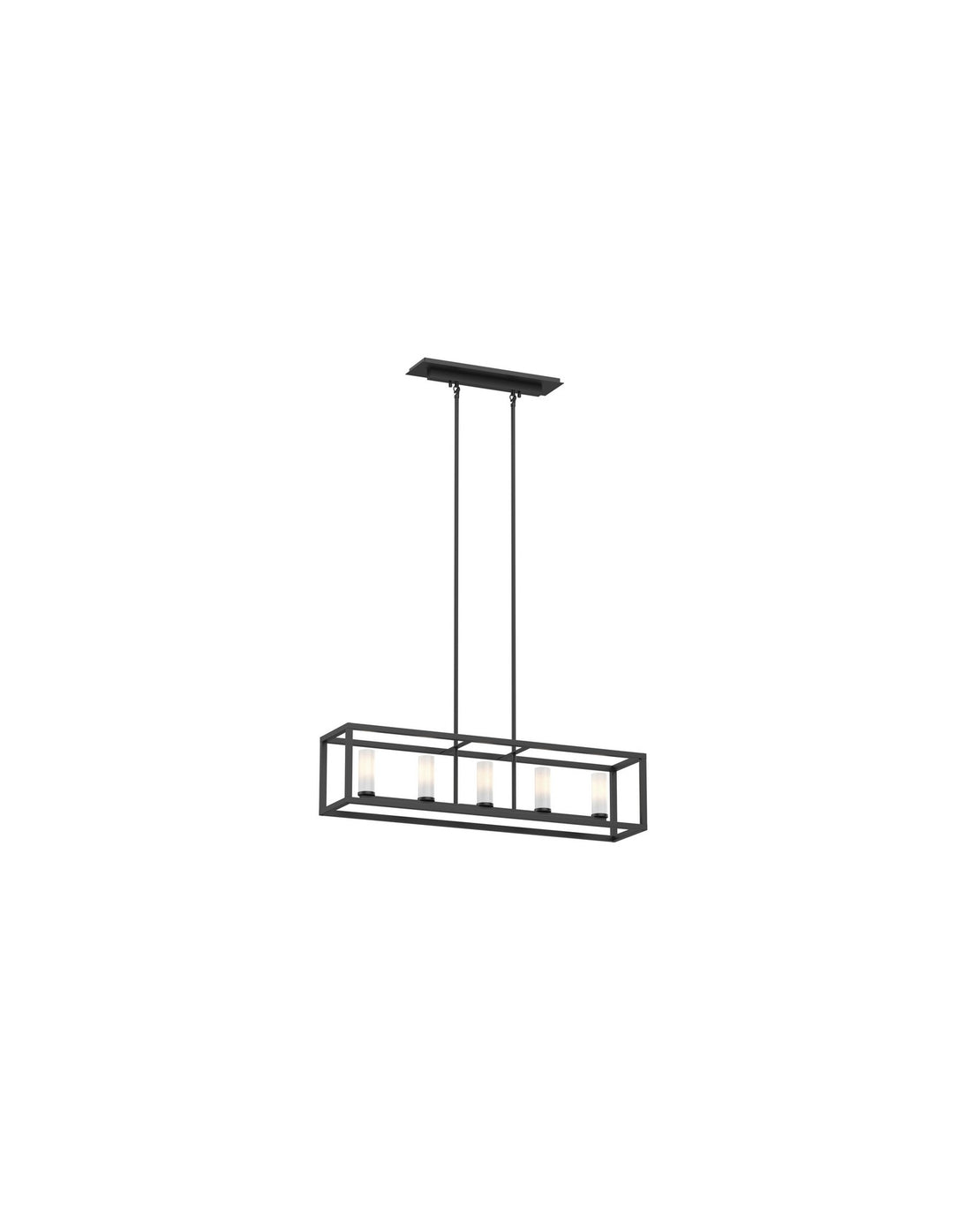 Suspension linéaire 5 lumières | Sambre