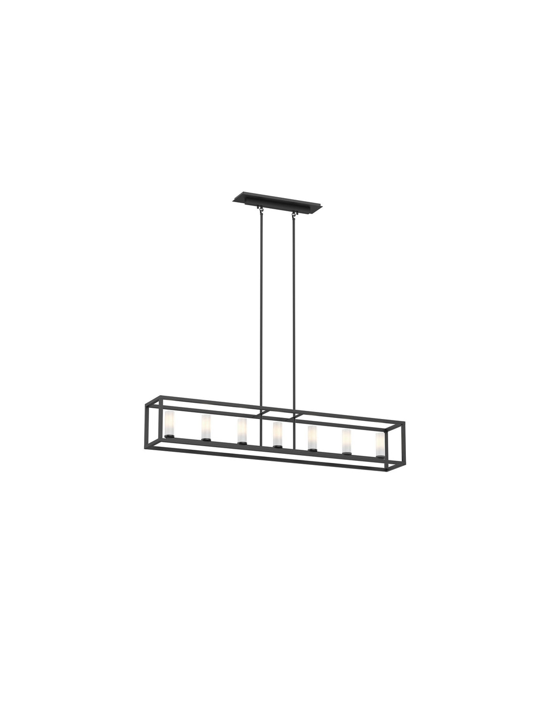 Suspension linéaire 7 lumières | Sambre