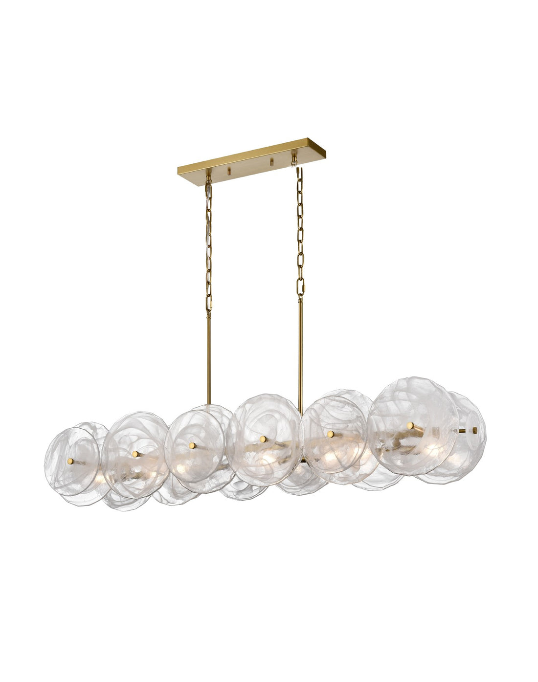 Suspension linéaire 8 lumières | Carousel
