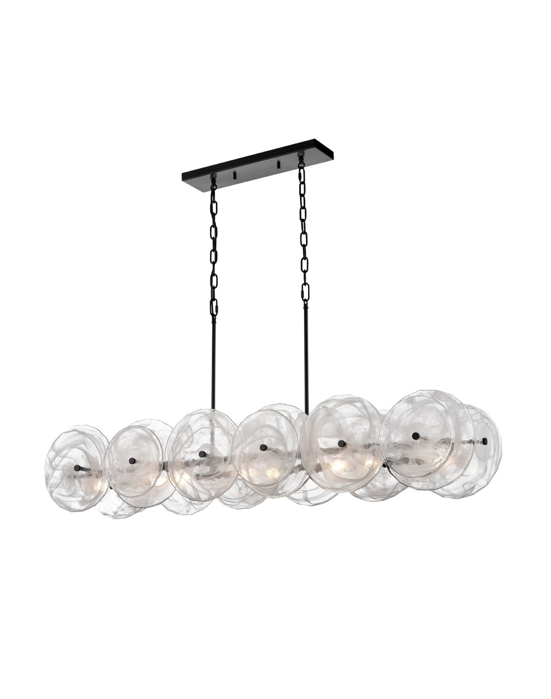 Suspension linéaire 8 lumières | Carousel