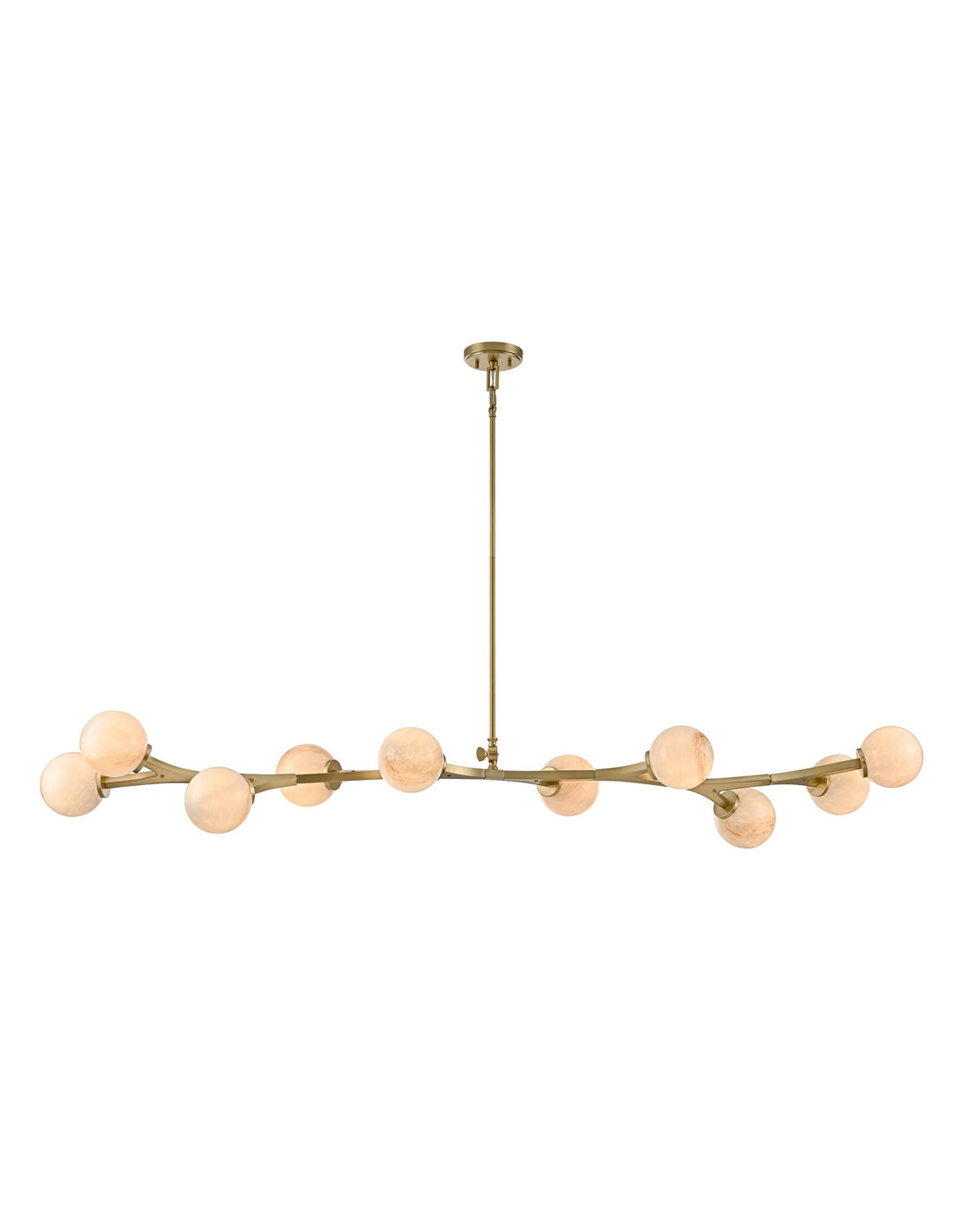 Suspension linéaire 10 lumières | Mace