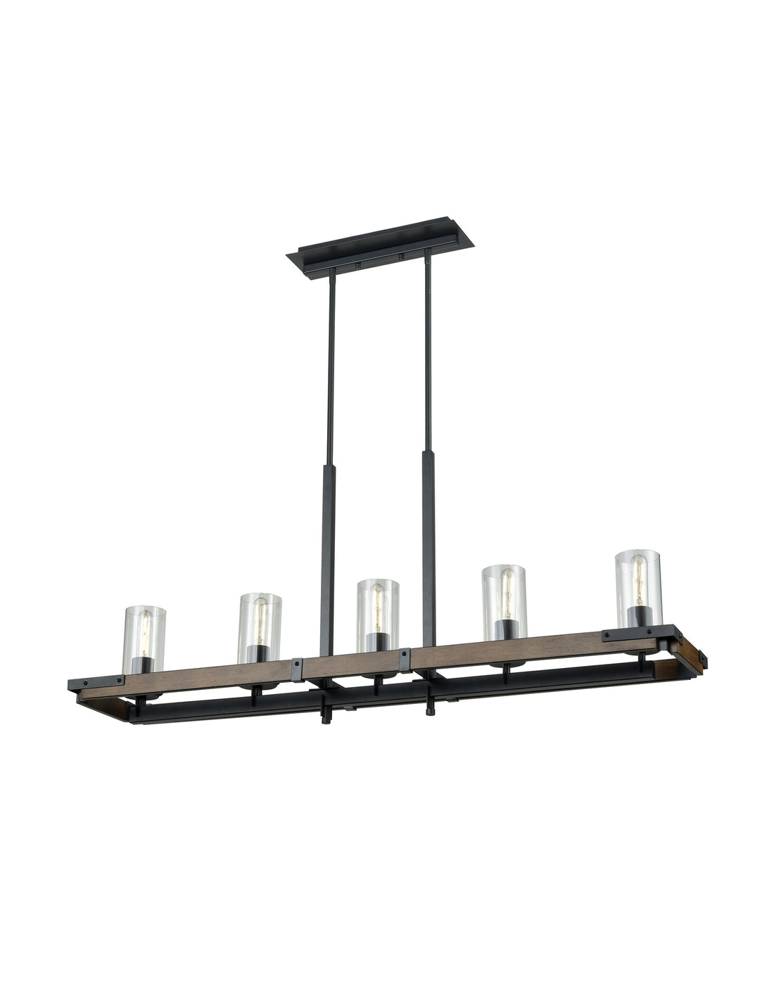 Suspension linéaire 5 lumières | Okanagan