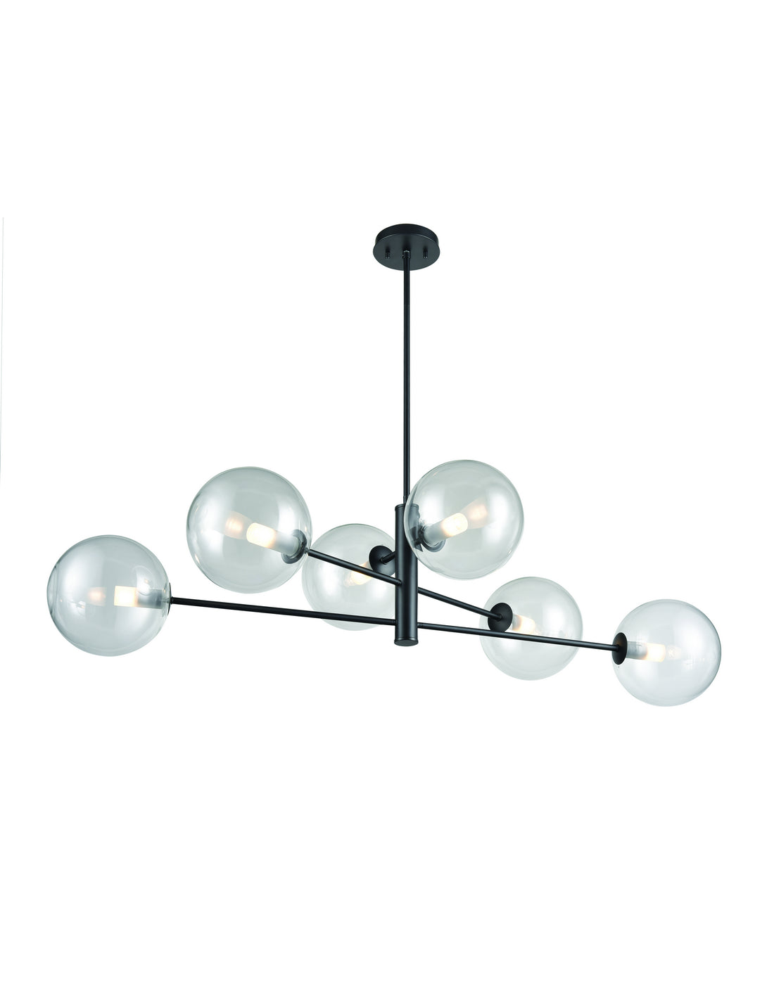 Suspension linéaire 6 lumières | Courcelette
