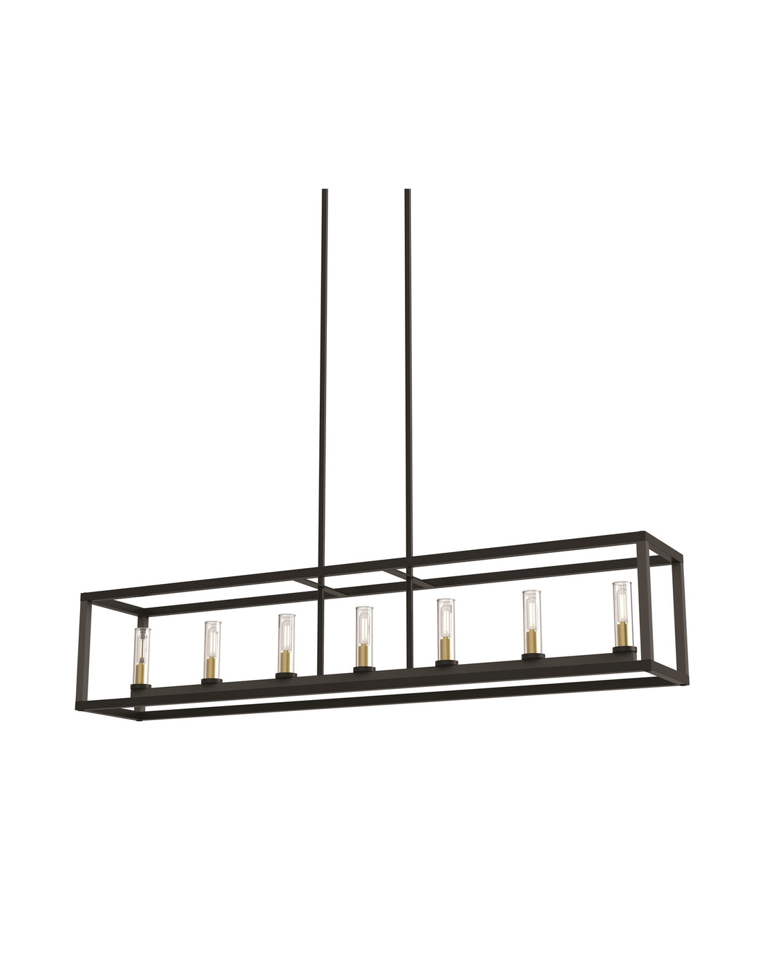 Suspension linéaire 7 lumières | Sambre