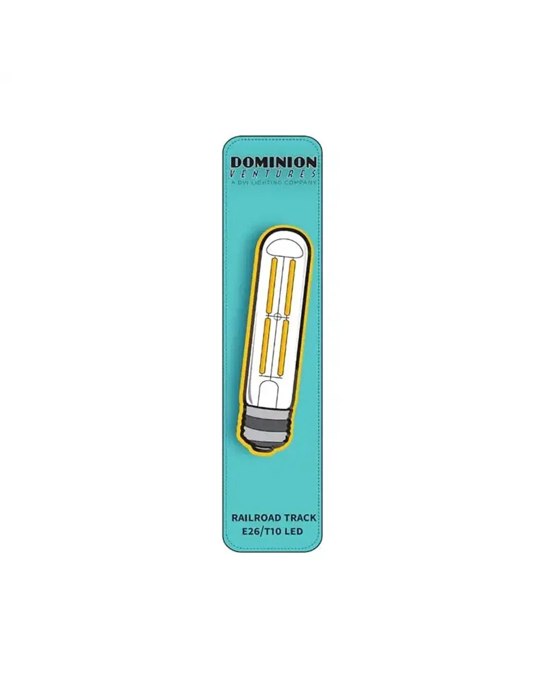 Tubular LED Bulb (T10), 3 W, 5000 K, E26 base