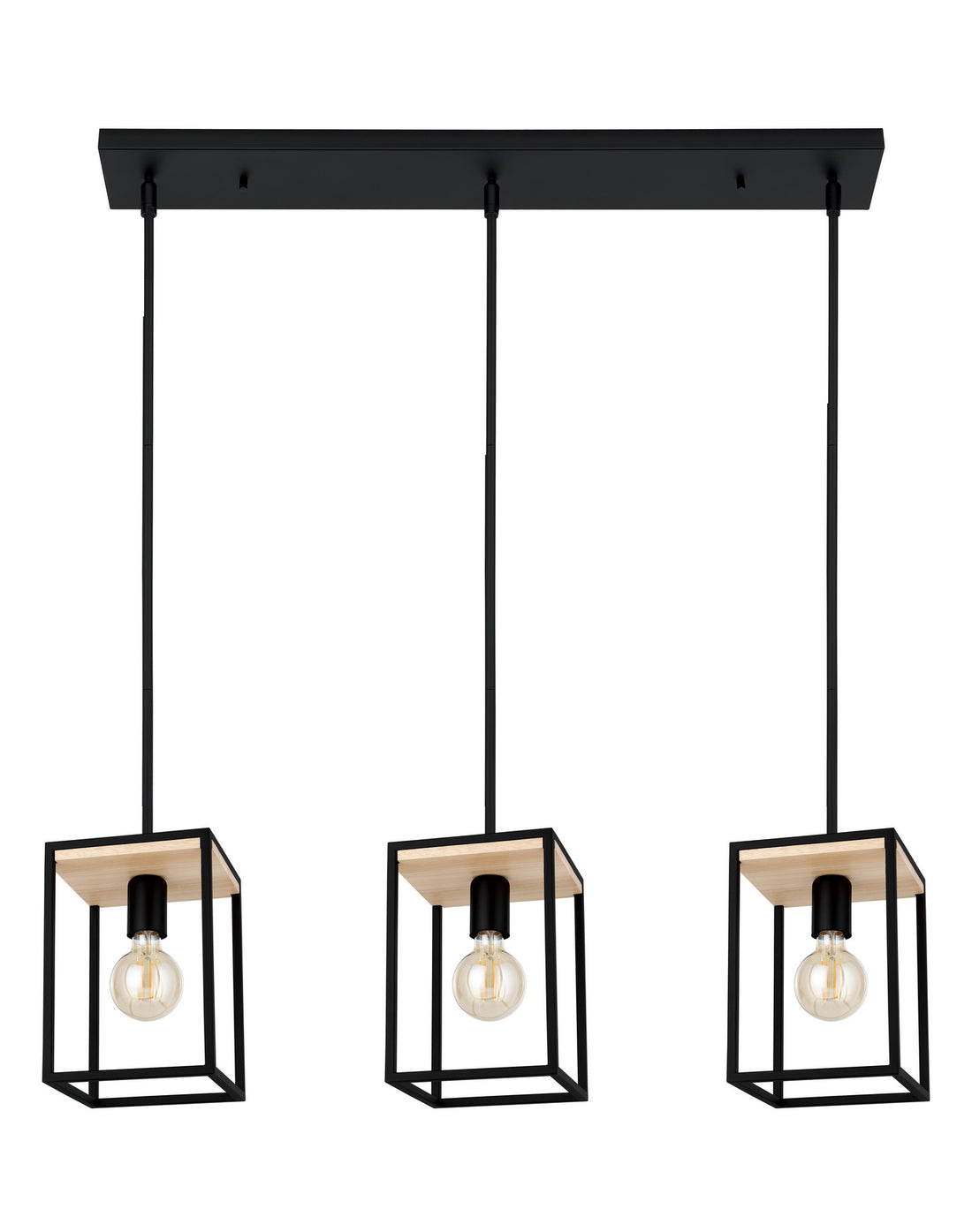 Suspension linéaire 3 lumières | Libertad