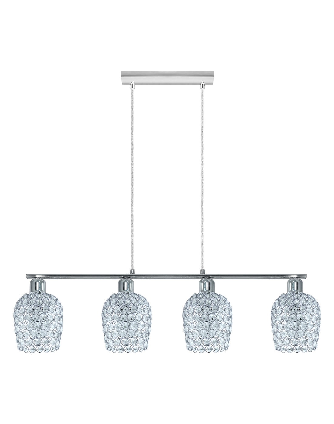 Suspension linéaire 3 lumières | Bonares 1