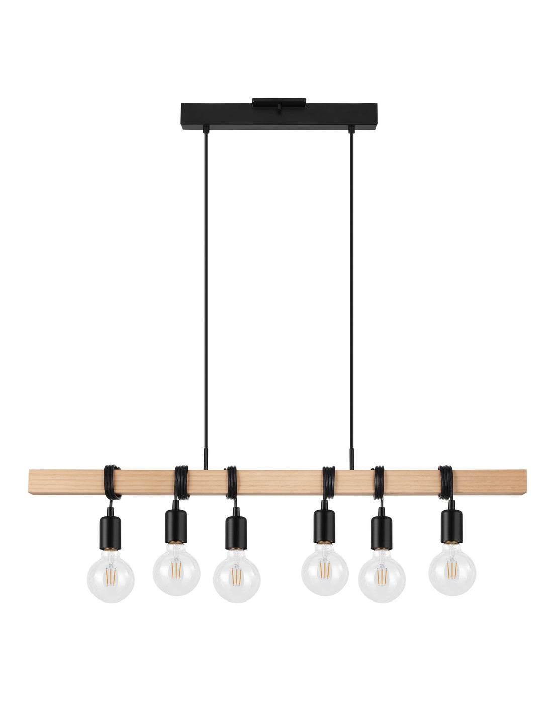 Suspension linéaire 6 lumières | Kingswood