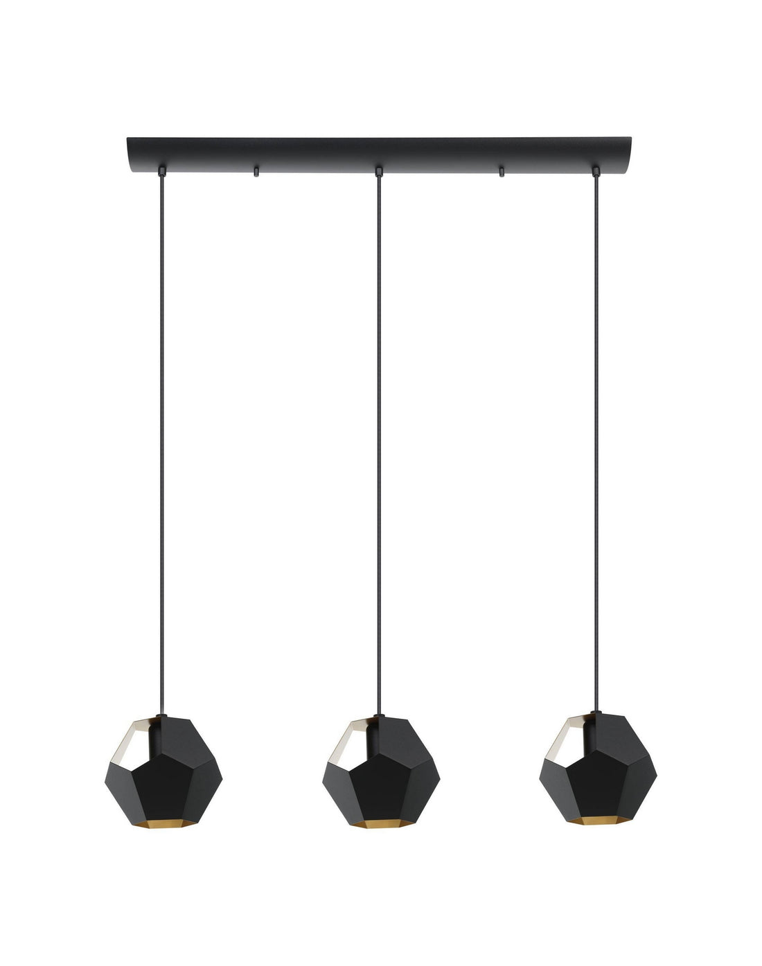 Suspension linéaire 3 lumières | Rasigures