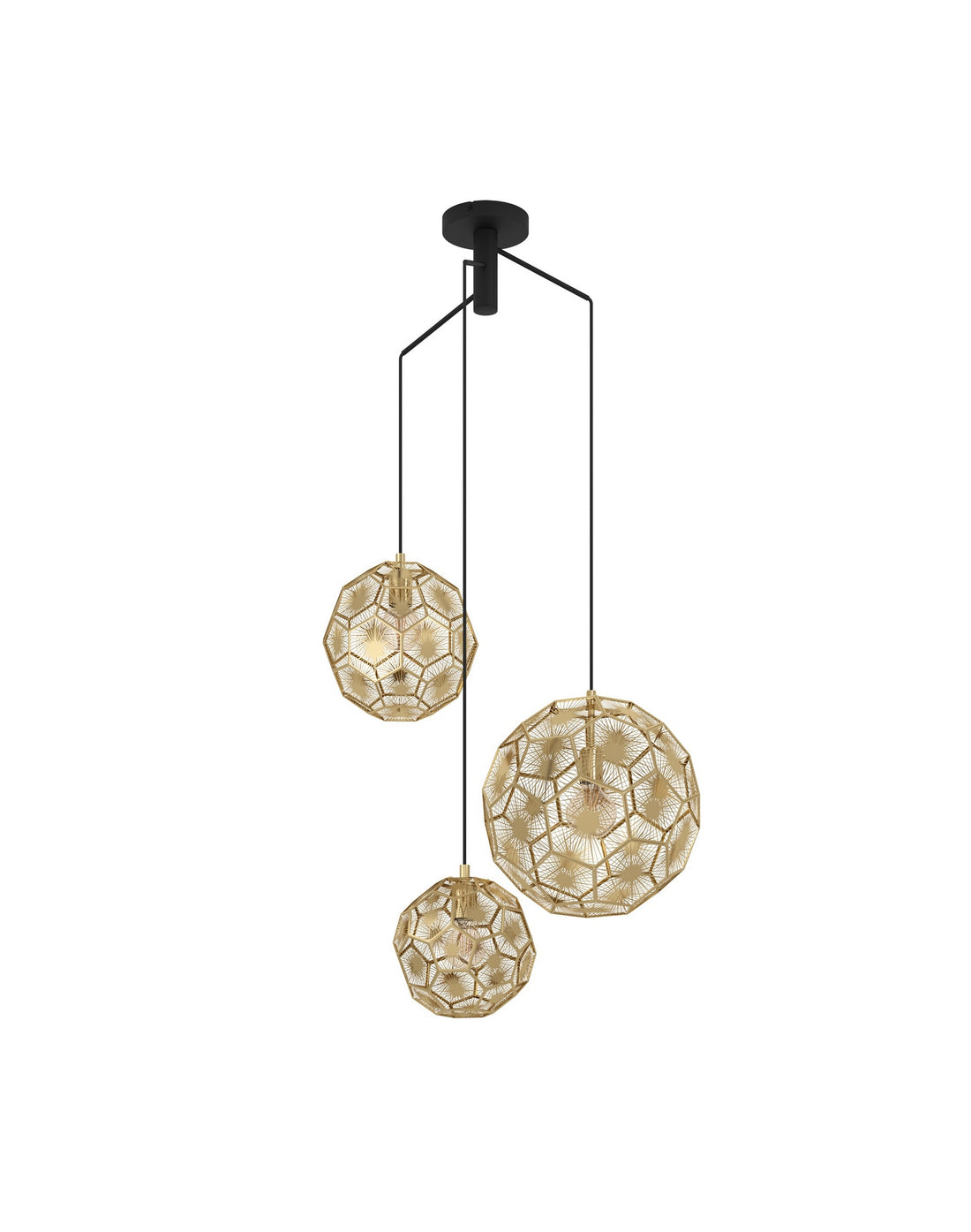 Suspension 3 lumières | Skoura