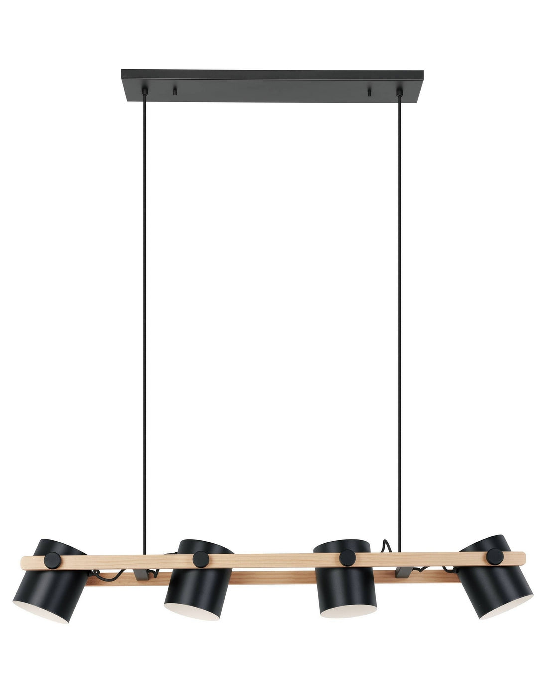 Suspension linéaire 4 lumières | Hornwood