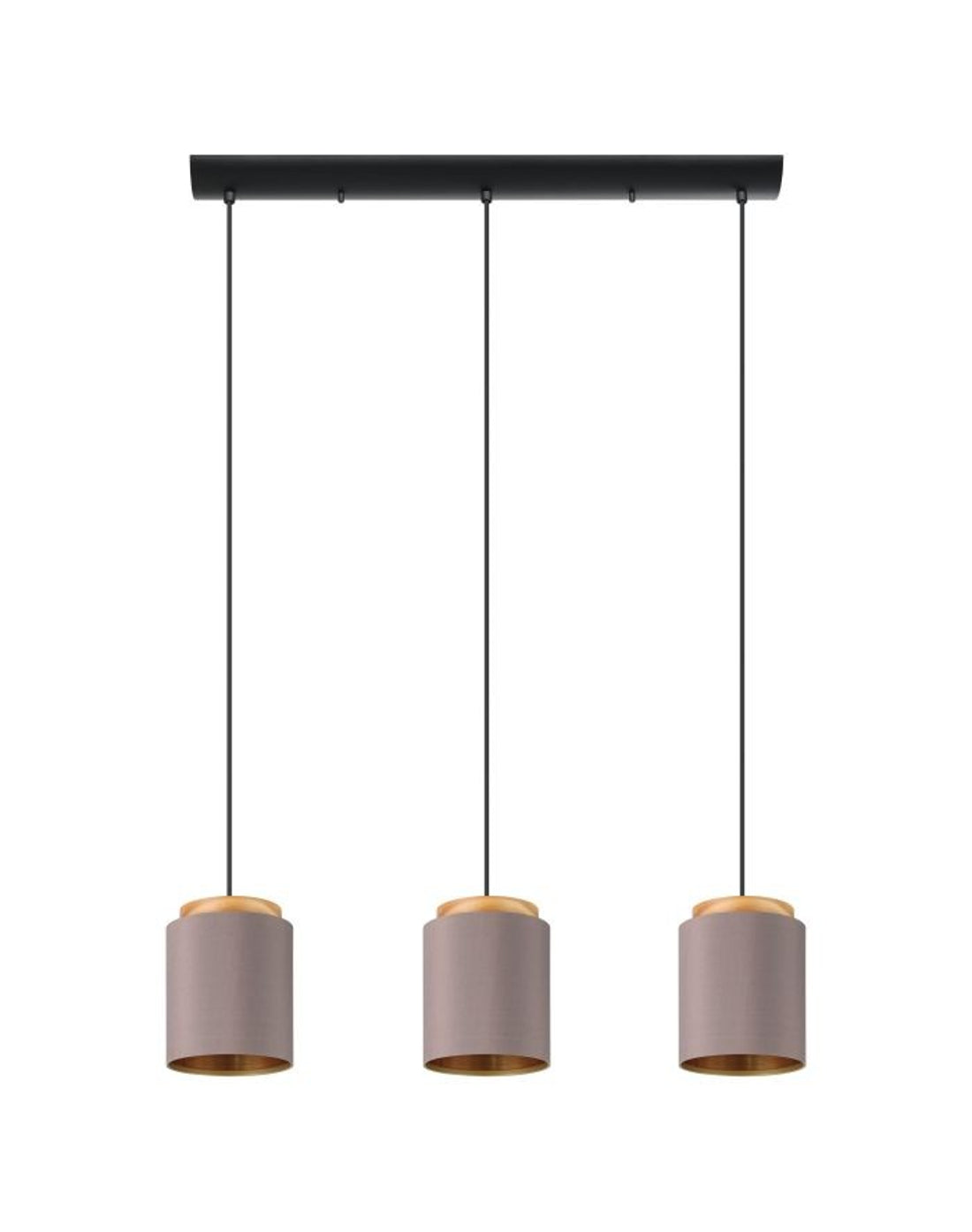 Suspension linéaire 3 lumières | Albariza