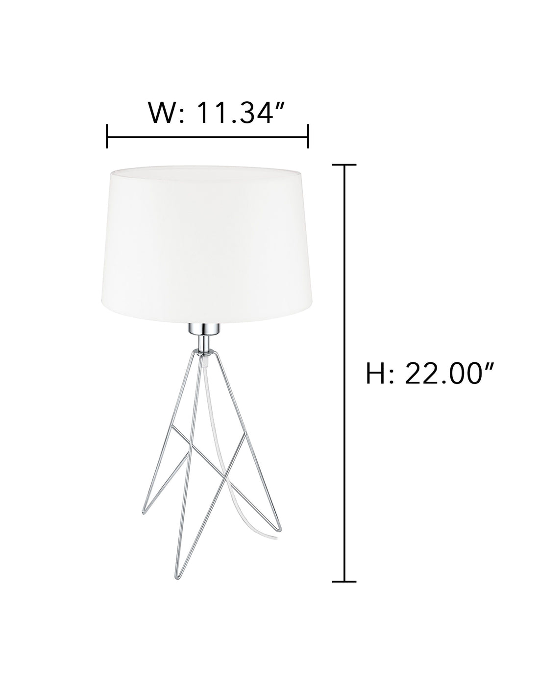 Lampe de table DEL | Camporale