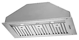 Hotte encastrée 860 CFM 36 po | Elite-Pro