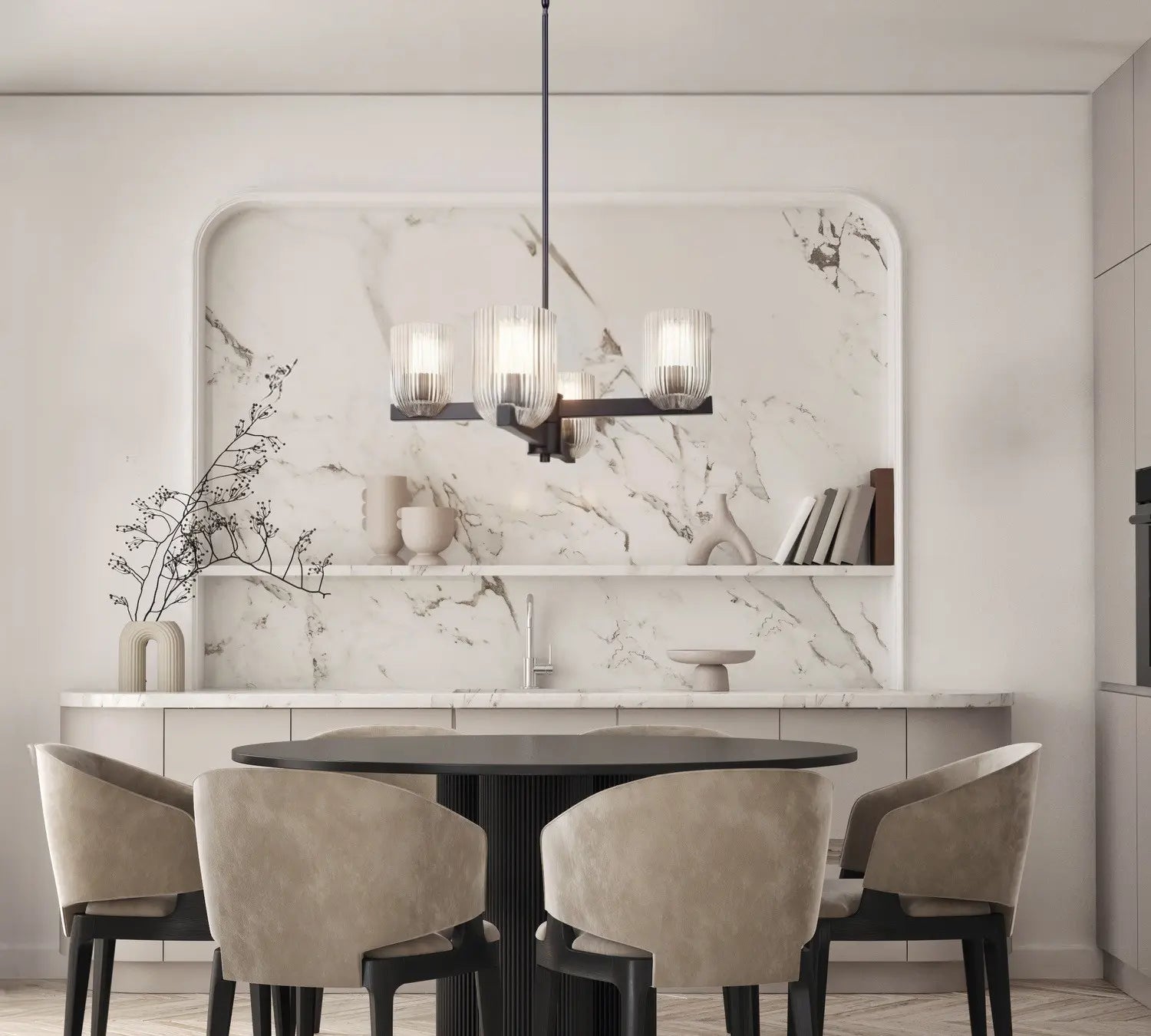 Luminaire suspendu Noir mat | RENZO