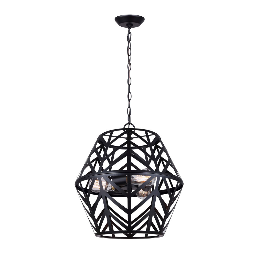 MAUD Pendant Black INTEGRATED LED - ICH635B03BK17 | CANARM