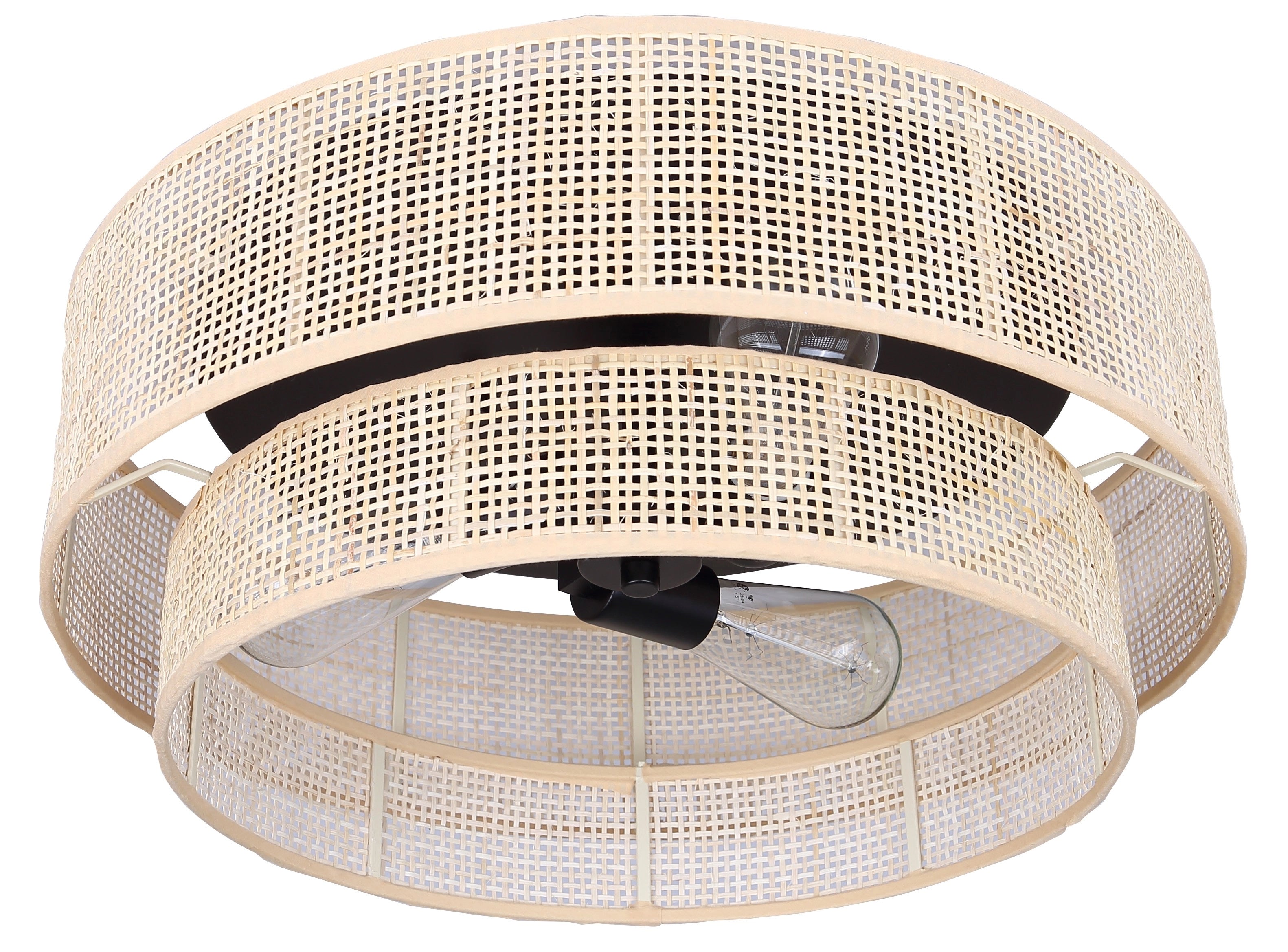 BELLAMY Plafonnier Noir - IFM1149A19NBK | CANARM