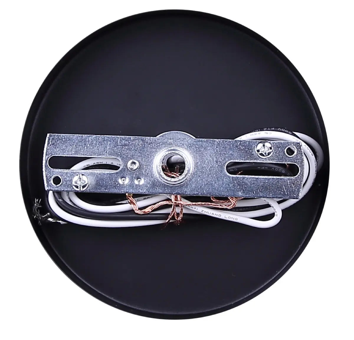 Luminaire suspendu Noir mat et or peint | REXTON