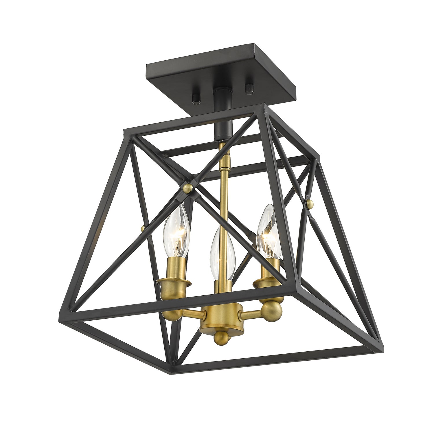 Semi-plafonnier 3 lumières | Trestle