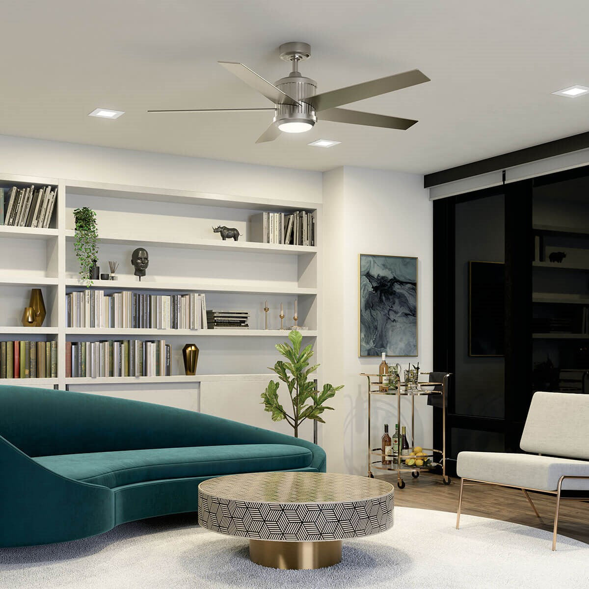 Ventilateur de plafond 56 po | Brahm