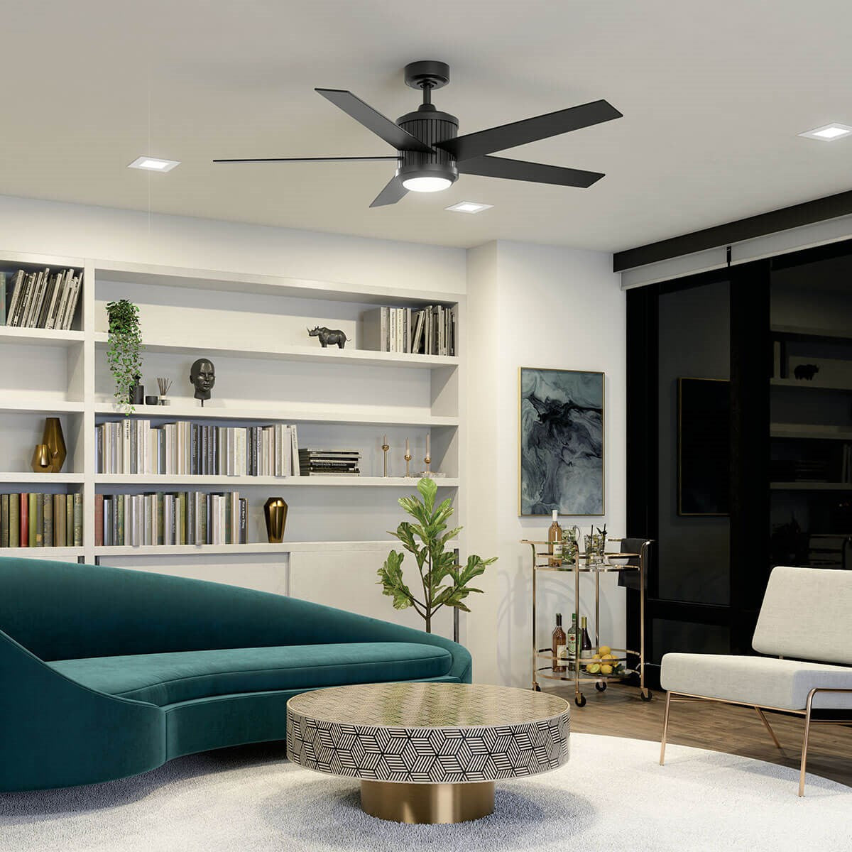 Ventilateur de plafond 56 po | Brahm