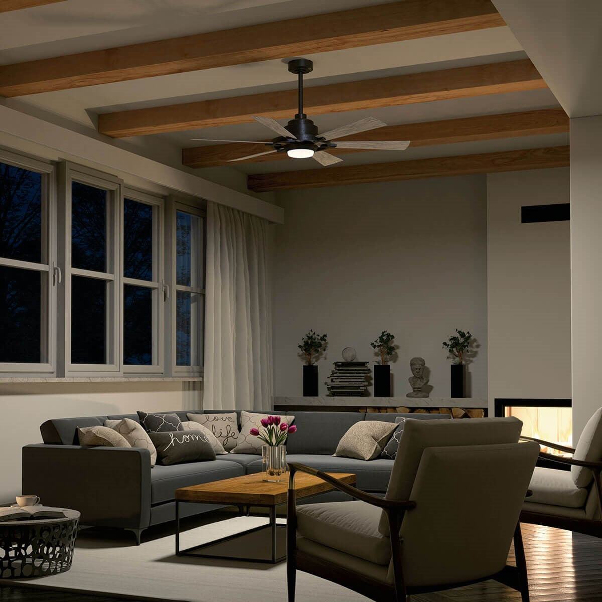 Ventilateur de plafond 52 po | Gentry Lite