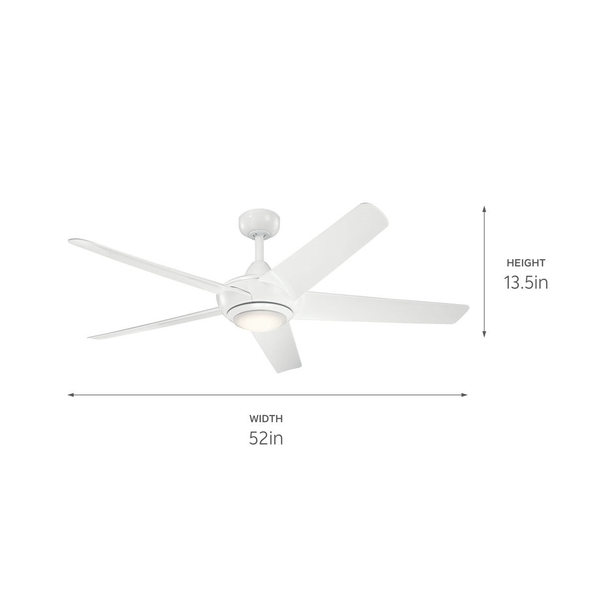 Ventilateur de plafond 52 po | Kapono