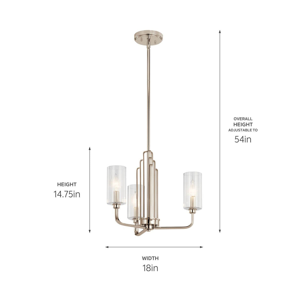 Lustre 3 lumières | Kimrose