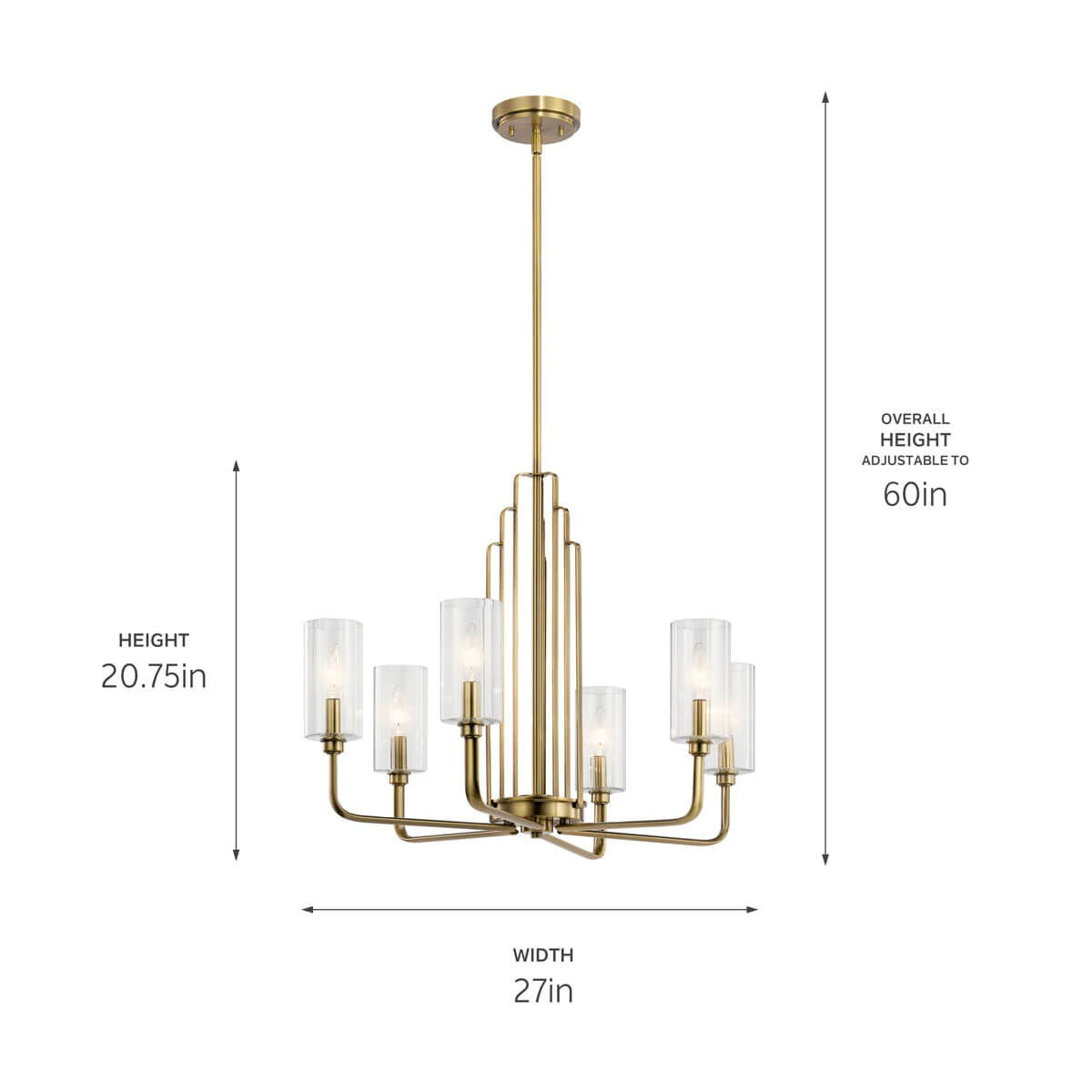 Lustre 6 lumières | Kimrose