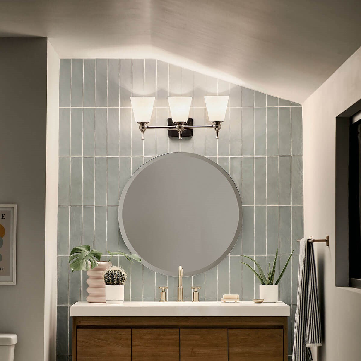 Applique de salle de bain 3 lumières | Cosabella